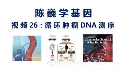 【陈巍学基因】视频26：循环肿瘤DNA测序